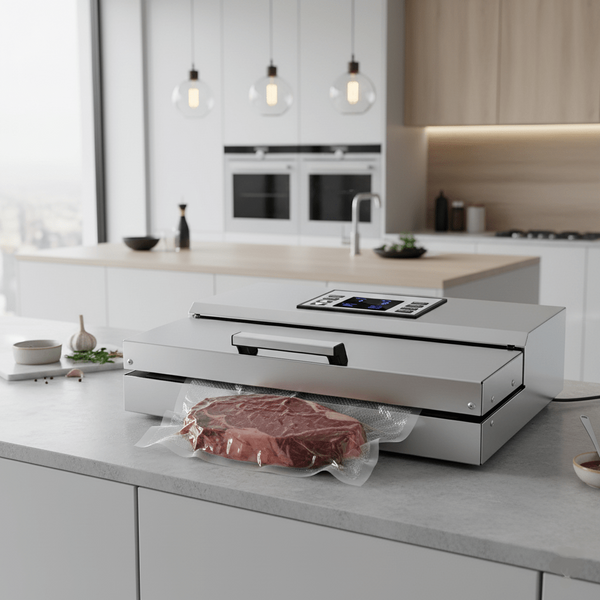 Macchina sottovuoto a doppia tenuta