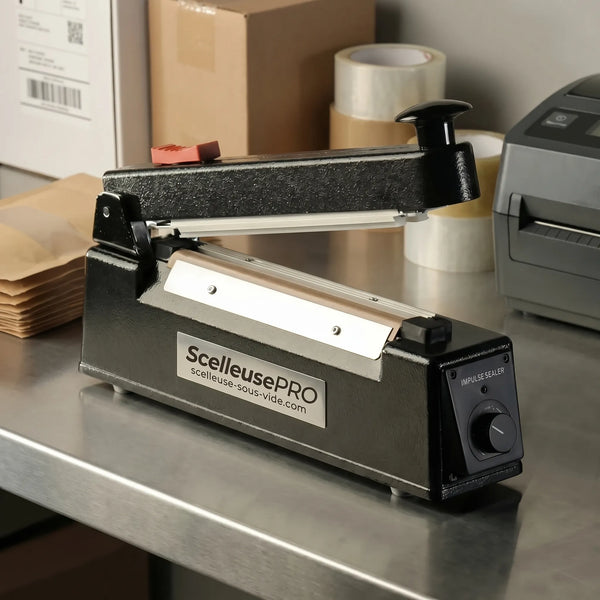 Saldatrice manuale per sacchetti di plastica - Impulsi