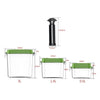 Contenitore per sottovuoto con pompa - (PACK DA 3)