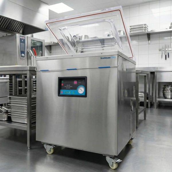 Macchina sottovuoto a campana da 70 cm - Doppia saldatura
