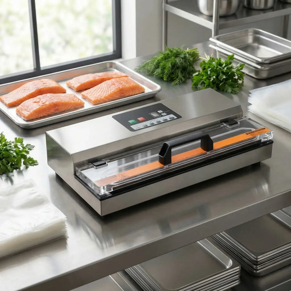 Macchina sottovuoto per salmone