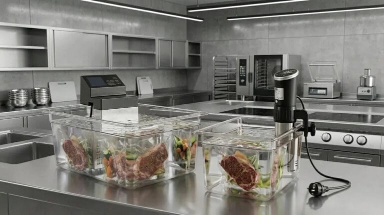 Il giusto termocircolatore sous-vide per la normale cottura sottovuoto a seconda del volume dell’acqua