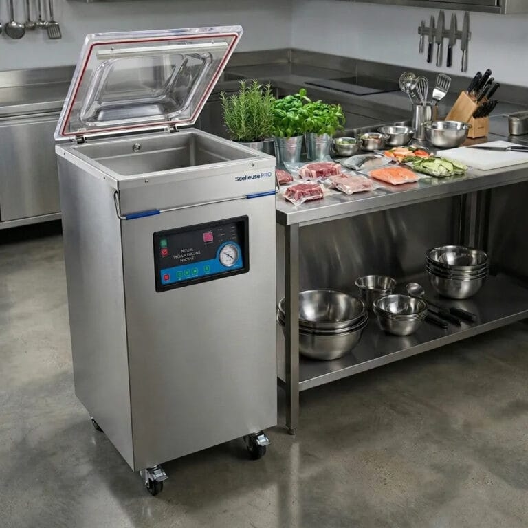 Macchina sottovuoto a campana su ruote (40cm / 900W)