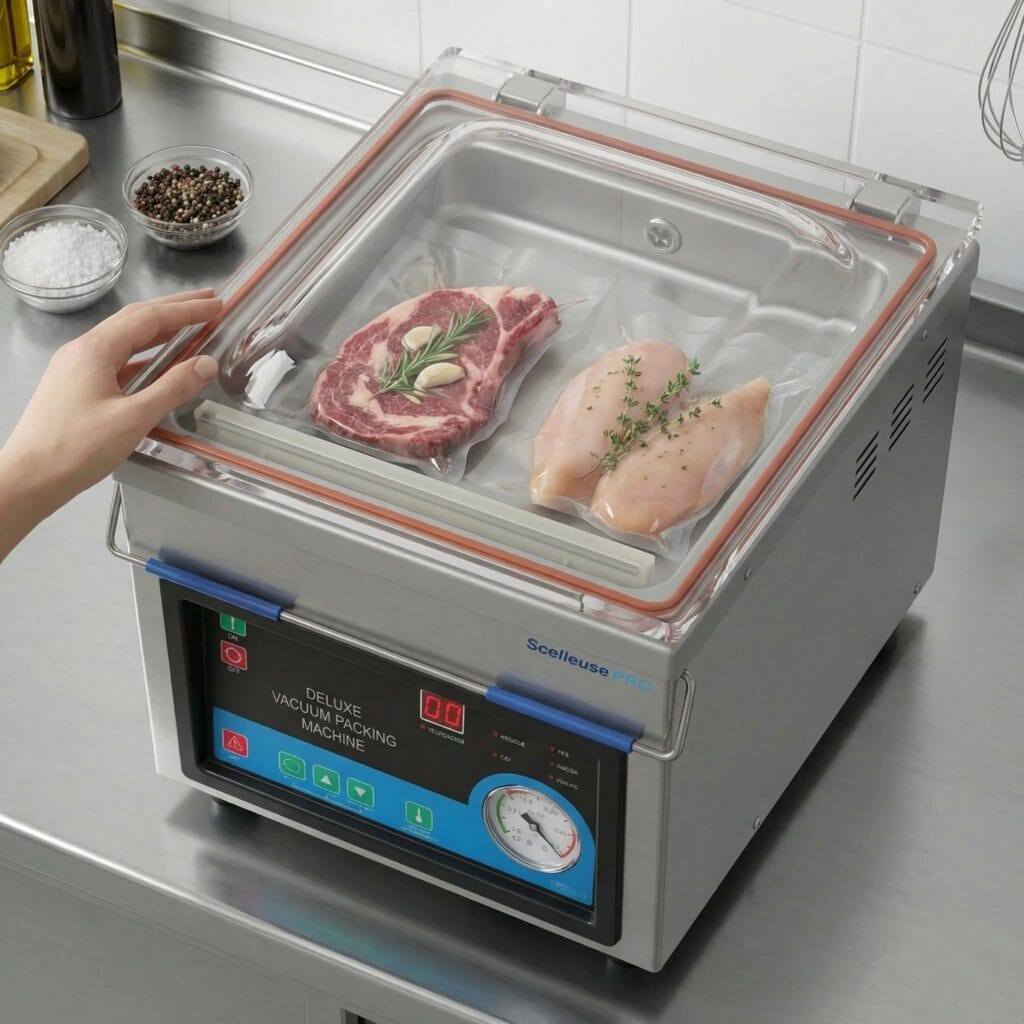 Macchina sottovuoto a campana (44cm / 900W)