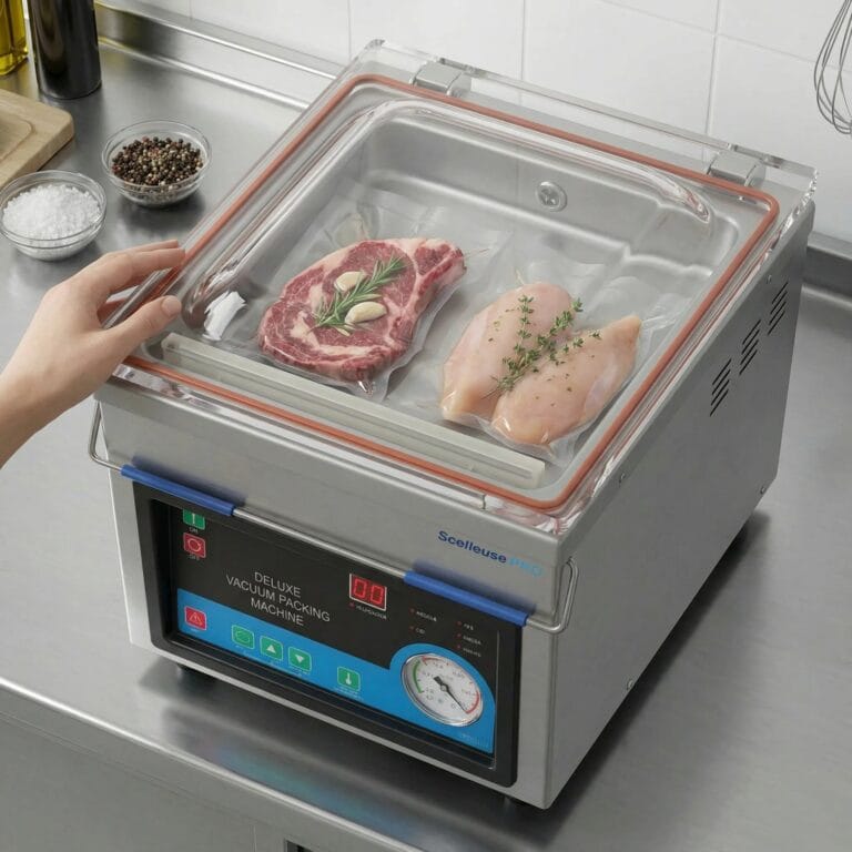 Macchina sottovuoto a campana da banco (26cm / 370W)