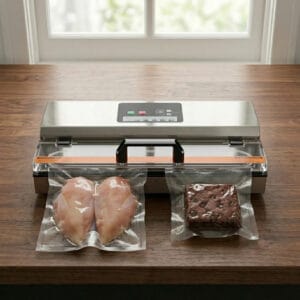 Macchina sottovuoto di grande larghezza (40 cm / 550 W)