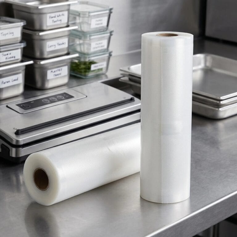 12 metri di sacchetti sottovuoto goffrati (40 cm)
